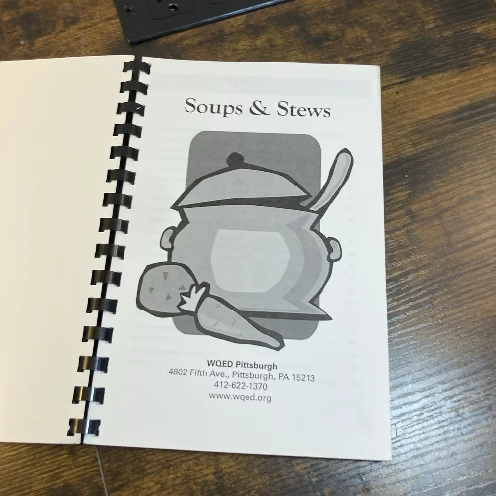 QED Cooks S is For Soups & Stews Recipe Cookbook WQED Chris Fennimore Pittsburgh
